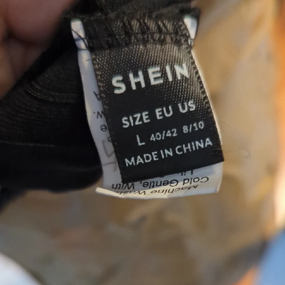 Black and White Collared Bodysuit - Picture 2 of 6